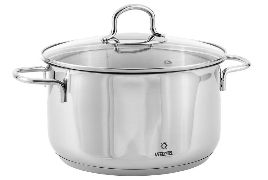 Каструля Vinzer Techno 12х6,5 см., 0,7 л. 50076 фото