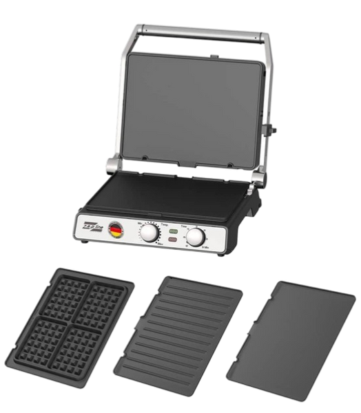 Мультимейкер 3 в 1 Zepline ZP-810 3500 Вт сріблястий ZP810 фото