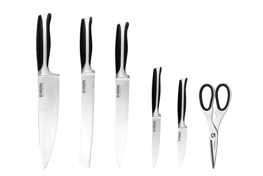 Набір ножів Vinzer Chef 7 50119 фото